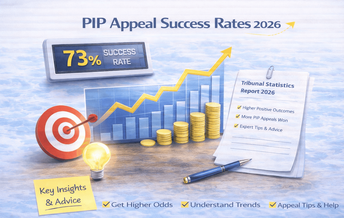 Pip Current Rates PIP Appeal Success Rates 2026: What The Stats Show